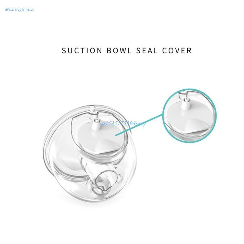 Wearable Breast Pump Accessory Bra Adjustment Buckle Silicone Diaphragm Suction Bowl Seal Cover for Electric Breastpump
