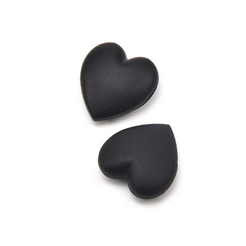 1 Pair Glasses Silicone Non-slip Sleeve Holder For 2-10mm/0.08-0.4in Temples Ear Hook Sports Fashion Heart Shape Eyeglass