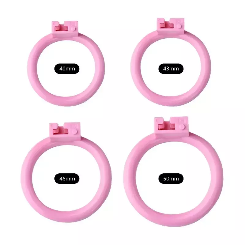 2024 New Male Simulated Vagina Chastity Locks 성인용품 Abstinence Anti-Cheating Cock Cage with 4 Sizes Penis Ring Adult Sex Toys 18+