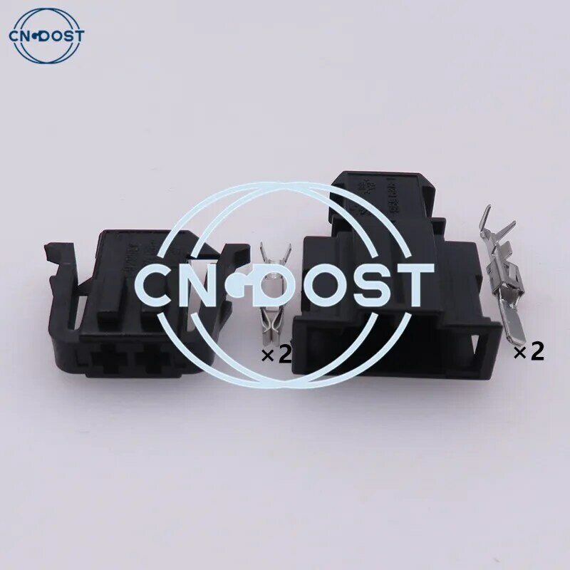 1 Set 2 Pin 1-929588-1 191972702 Car Socket ABS Sensor Wire Cable AC Assembly Connector Plug For VW Golf Plugs