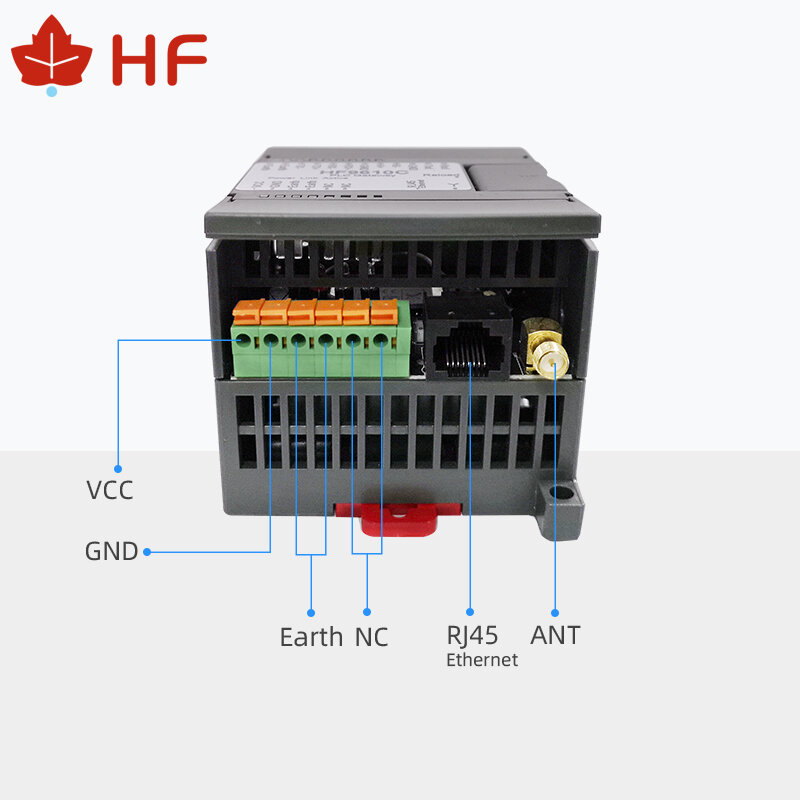 Control remoto HF9610C PLC, Control de descarga, puerto serie compatible con Mitsubishi, Siemens, Omron, Schneider, Panasonic, Xinjie