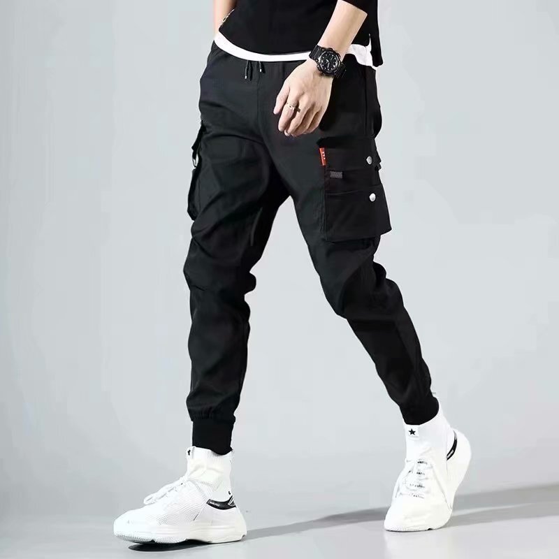 Men's Casual Cargo Pants Tactical Pants Classic Outdoor Hiking Multi Pockets Overalls Casual Police Trousers Work Pants Male