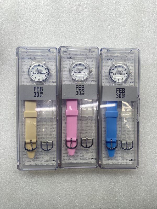 Relógio fotográfico personalizado fb71001, relógio fotográfico impresso para mulheres, pulseira de liberação rápida, marca do seu logotipo de plástico