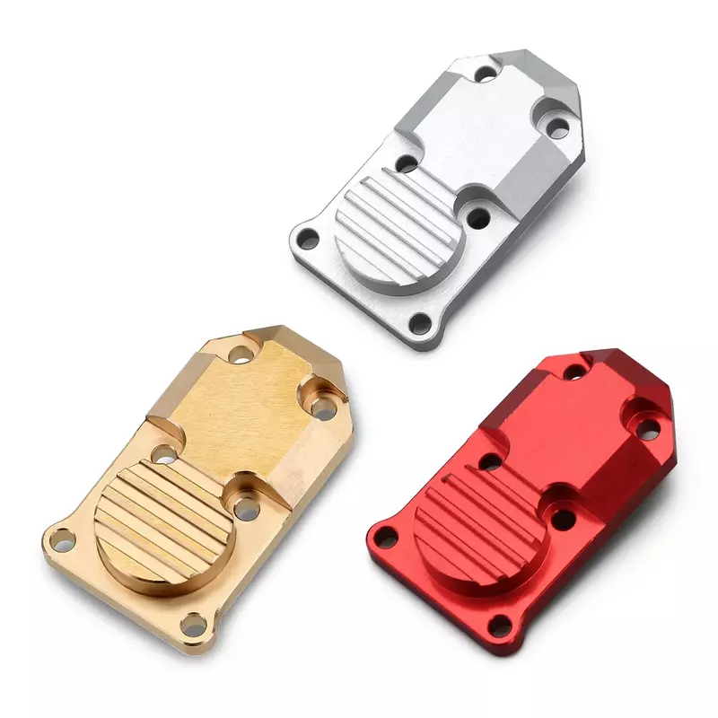 Metal Shock Absorber Chassis Armor Counterweight Steering Knuckles for 1/24 RC Crawler Car Axial SCX24 90081