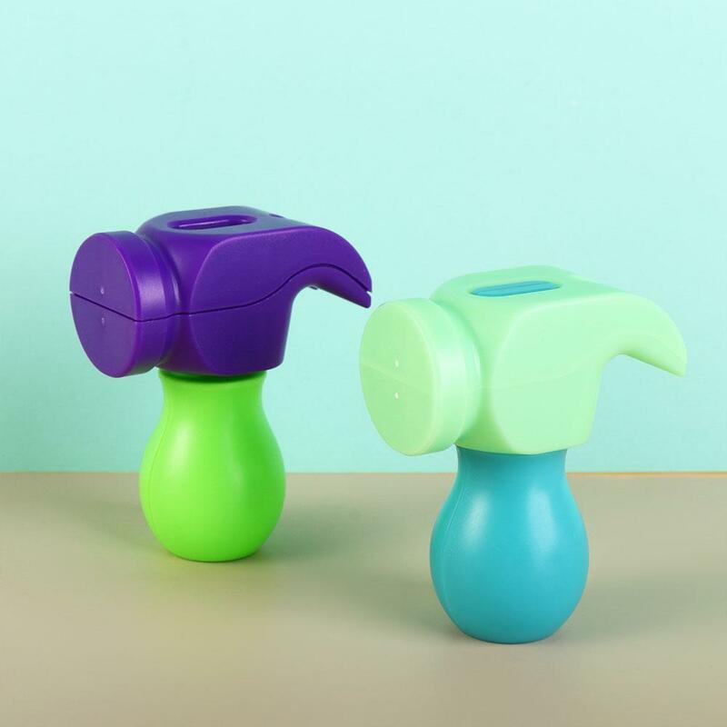 Juguete de martillo de gravedad para niñas, Mini modelo de zanahoria divertido, impresión 3D, martillo de zanahoria, impresión 3D