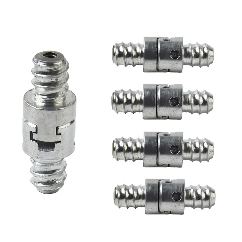 10pcs Male With Female Join Connector Set 16mm For Connection Of Electric Drill Pipe Dredge Machine Power Tools Accessories