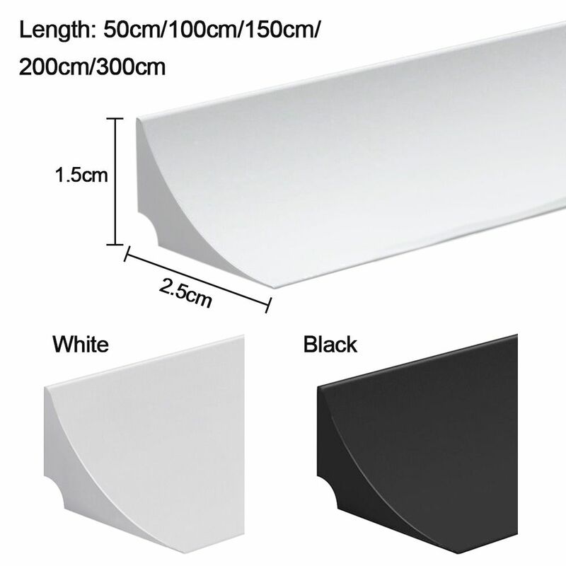 Bathroom Accessories Dry and Wet Separation Door Bottom Sealing Strip Water Retaining Strip Water Stopper Self-Adhesive