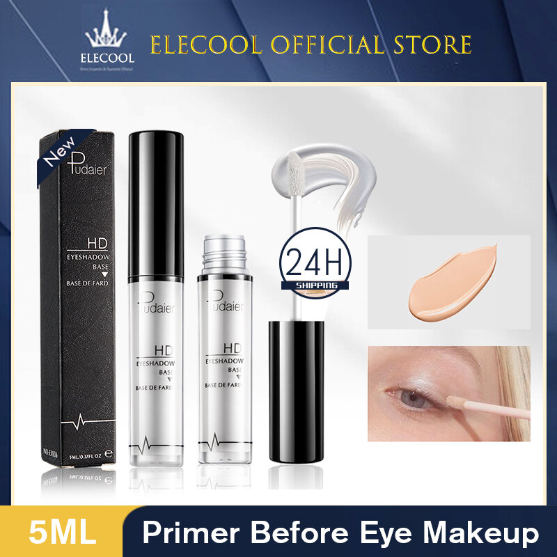 Pudaier Eye Primer Eye Base Cream Primer per palpebre a lunga durata Base liquida ombretto Base Primer trucco idratante TSLM1