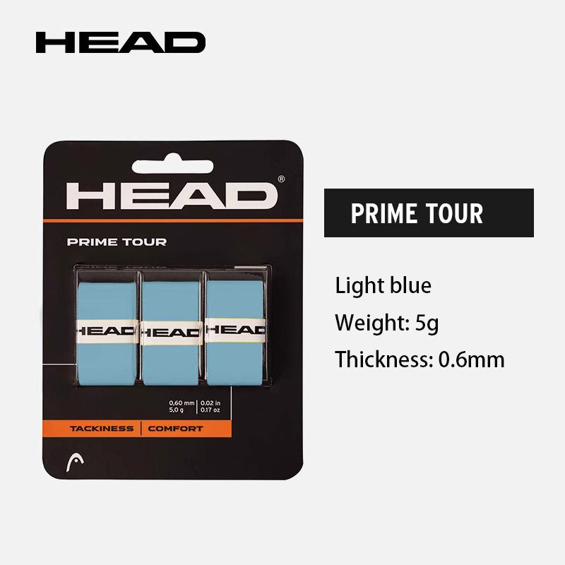 HEAD Prime Tour cinta adhesiva antideslizante de PU, cinta para envolver ASA, correa especial para tenis