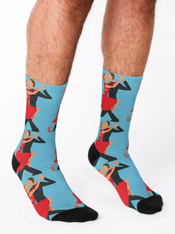 Яркие сверхплоские носки Tango Couple, спортивные и удобные женские носки для спортзала, мужские носки