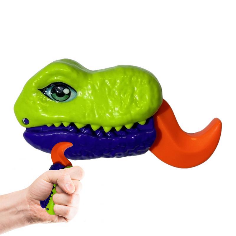 3D Printing Cutter Toy simulazione Dinosaur Fingertip giocattolo sensoriale 3D Gravity Design Hand Gripper Toy For Travel Home School Car