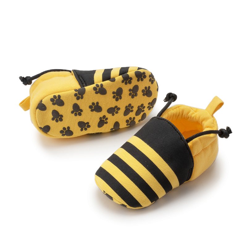 Baby Unisex Baumwolle Schuhe Nette Tier Bee Anti-Slip Weichen Boden Baby Jungen Mädchen Schuhe Erste Wanderer Neugeborenen Kleinkind krippe Schuhe 2023
