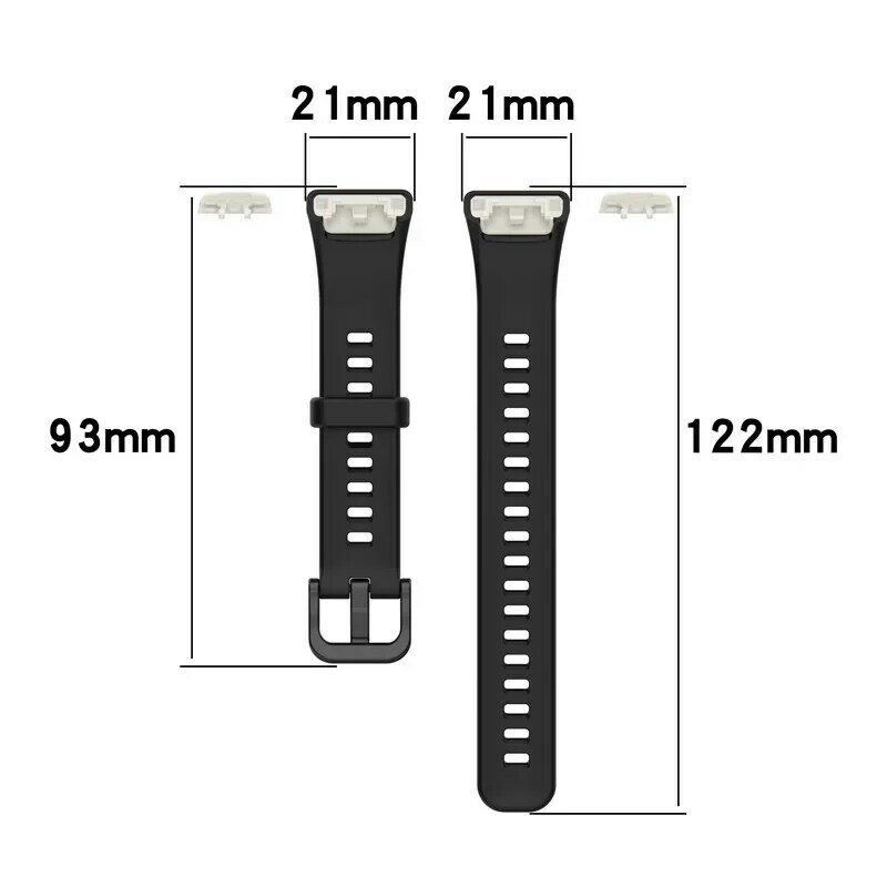 Soft Silicone Straps For Huawei Band 7 6 Pro Smart Wristband Bracelet Replacement For Huawei Honor 6 7 Correa