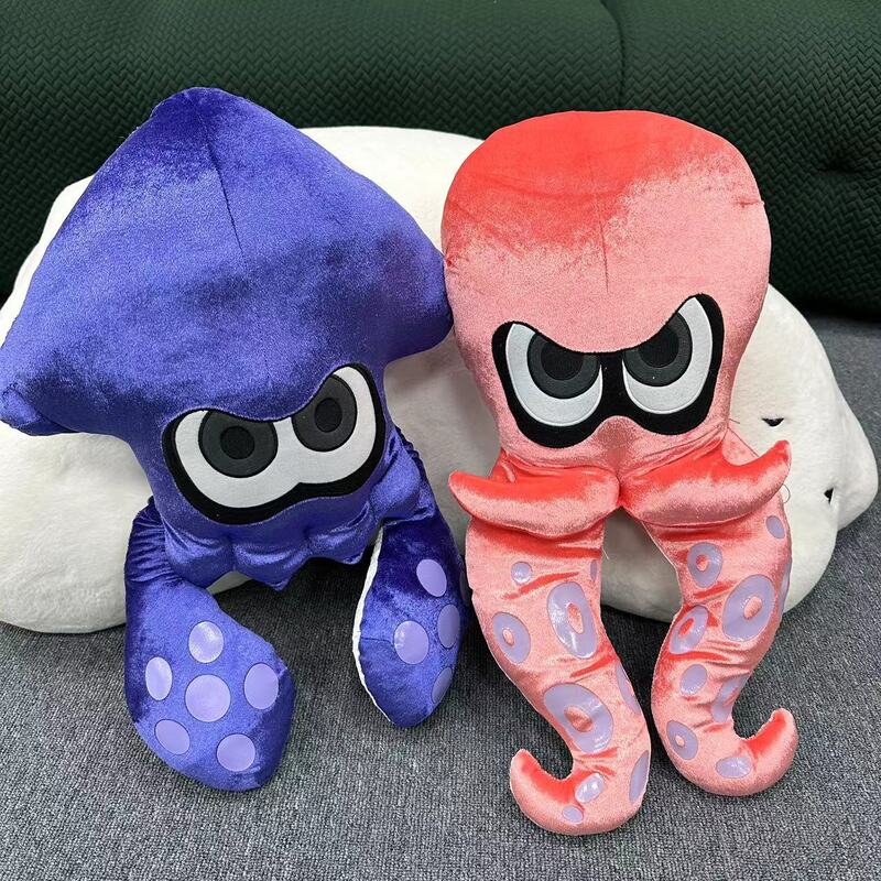 50CM Splatoon Inkling Plush Throw Pillow Kawaii Animal Octopus Doll Soft Stuffed Cartoon Jet Fighter Cuttlefish Doll Kid Gift