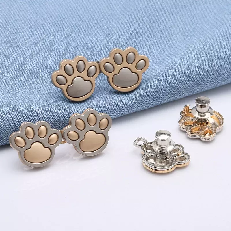Cat Claw Waist Jean Buckle Adjustable Brooches Nail Free Sewn Unique Convenient Cute Tool Practical Waist Design Tool Tightening