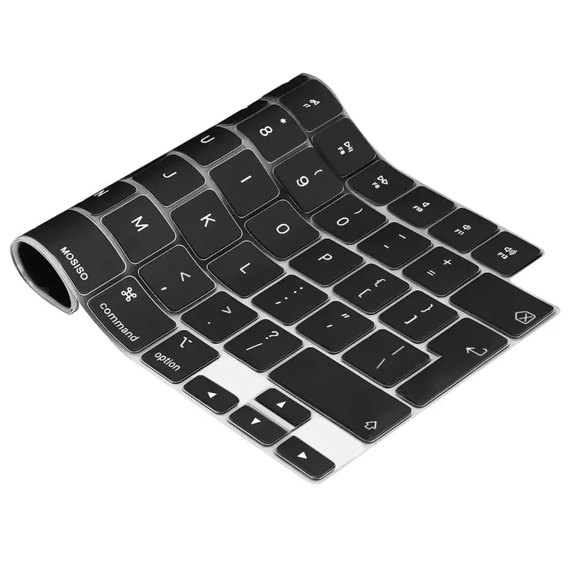 Cubierta de teclado Compatible con MacBook Air 13,6, M2, M3, A3113, A2681, A3114, MacBook Pro14, 16 M1, A2442, A2485, A2779, A2780, con ID táctil