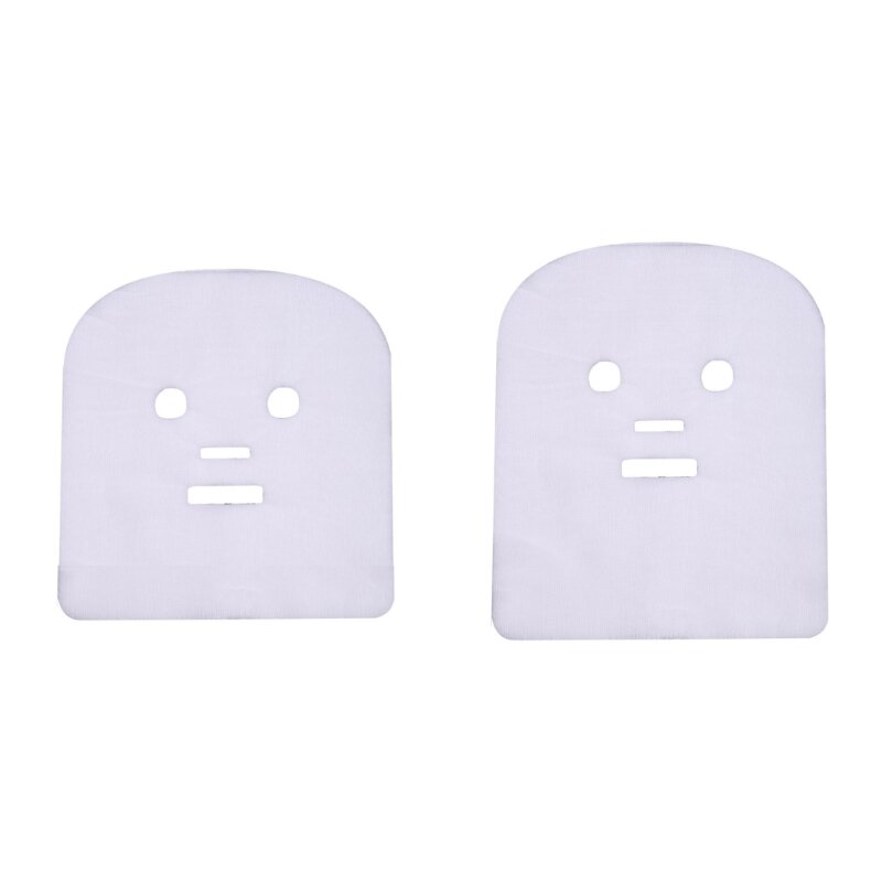100 Pcs Gauze  Mask for High-Frequency  Treatments Disposable Mask Cloth Practical Pre Cut  Gauze Mask