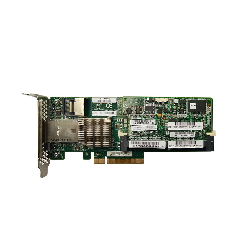 Original การ์ดควบคุมสำหรับ P222 Server Smart Array 512M 1GB Cache Battery Controller 633537-001 633542-001/แบตเตอรี่