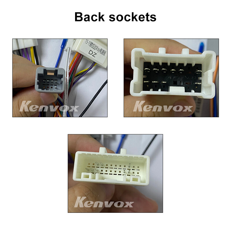 android Car radio Canbus Box Decoder For Lada X-RAY2015-2019 16 pin Wiring Harness Plug Power Cable