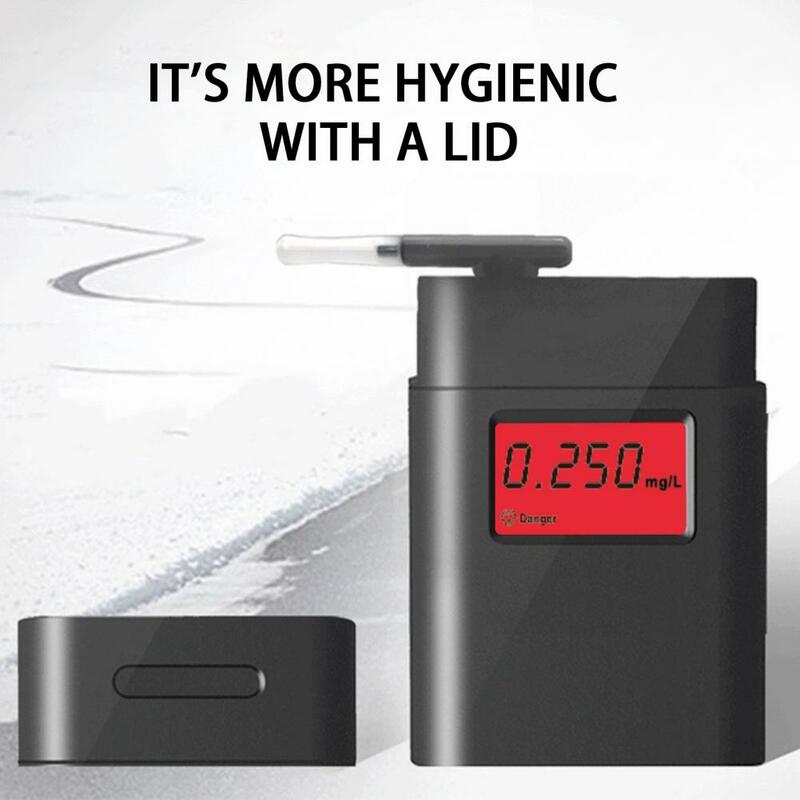 Алкотестер для дыхания, 1 комплект, удобное высокоточное портативное цифровое устройство для определения алкоголя для водителя