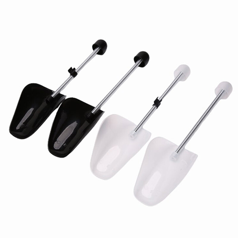 1 Pairs Practical Plastic Shoe Trees Adjustable Length Shoe Trees Stretcher Boot Holder Organizers Shoe Stretcher