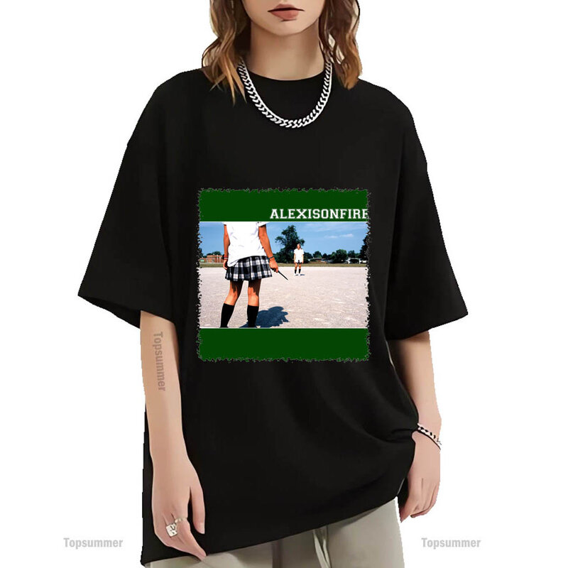 Alexisonfire Album T Shirt Alexisonfire Tour T-Shirt donna Vintage Harajuku magliette oversize uomo cotone top