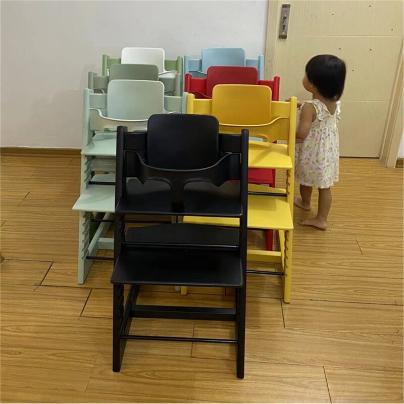 Baby Highchair Accessories Safety Fence Dining Chair Detachable Backrest Armrest Fence Kids Outgoing Travel Gear Seat