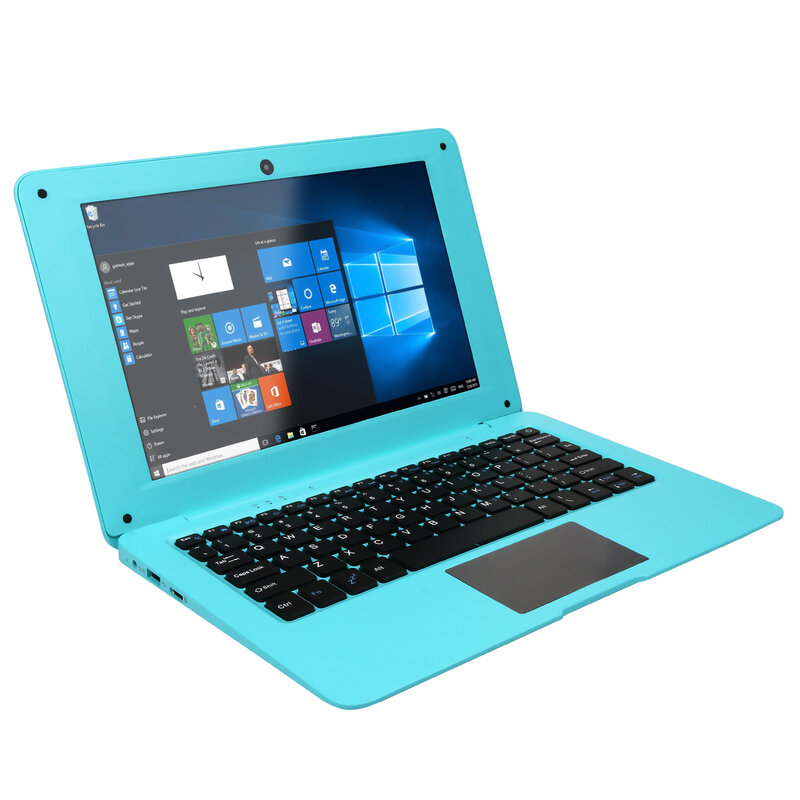 2022 Notebook per studenti economici Windows 10 Computer portatile Netbook 10.1 pollici Intel Celeron N3350 6GB RAM 64GB EMMC HDMI USB Camera