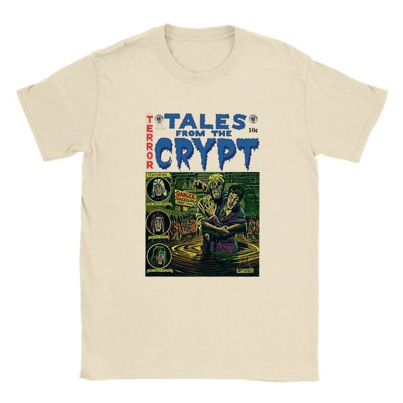 Camiseta de cuentos de la cripta, camisa Vintage de cómics, perfecta para Halloween, Horror antiguo