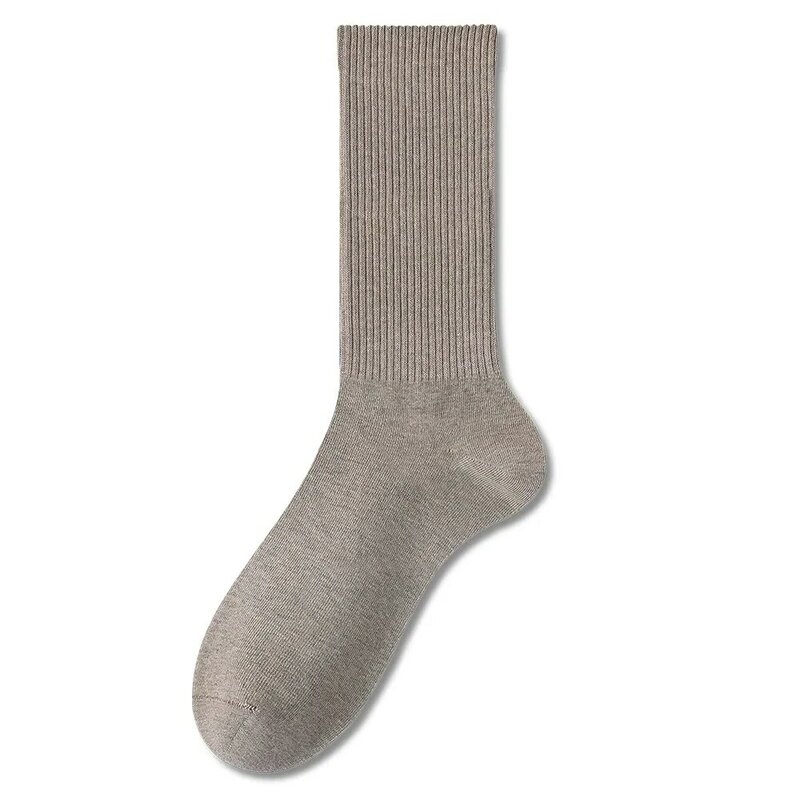 Middle Tube Pure Cotton Antibacterial Winter Warm Women's Pure Cotton Socks