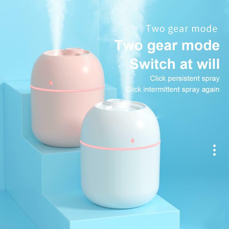 Humidificateur d'air portable en forme de goutte d'eau, diffuseur de château essentiel, aromathérapie, USB, atomisation, brumisateur