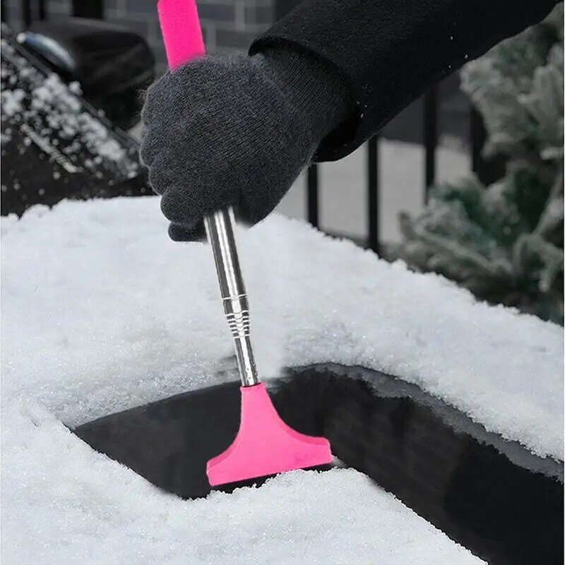 Wysuwane łopata do śniegu skrobaczka auta zimowe Must360 stopni skrobaczka Automoible szkło szczotka do śniegu narzędzie zimowe do usuwania wody