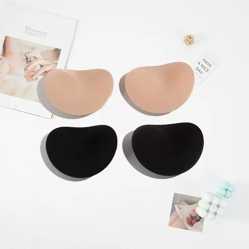 Unsichtbare Herz Polsterung Magie Bh Einfügen Pads Push Up Silikon Self Adhesive Breast Enhancer Frauen Dessous Brust Lift Nippel