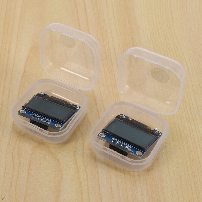 Módulo de exibição OLED para Arduino UNO R3 STM com pinos, I2C, IIC, 128X64, 0,96 Polegada, SSD1315, 8pcs