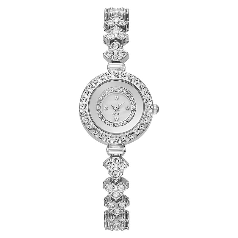 Роскошные новые часы-браслет светильник, Многослойные женские кварцевые часы, модный аксессуар, подарок
