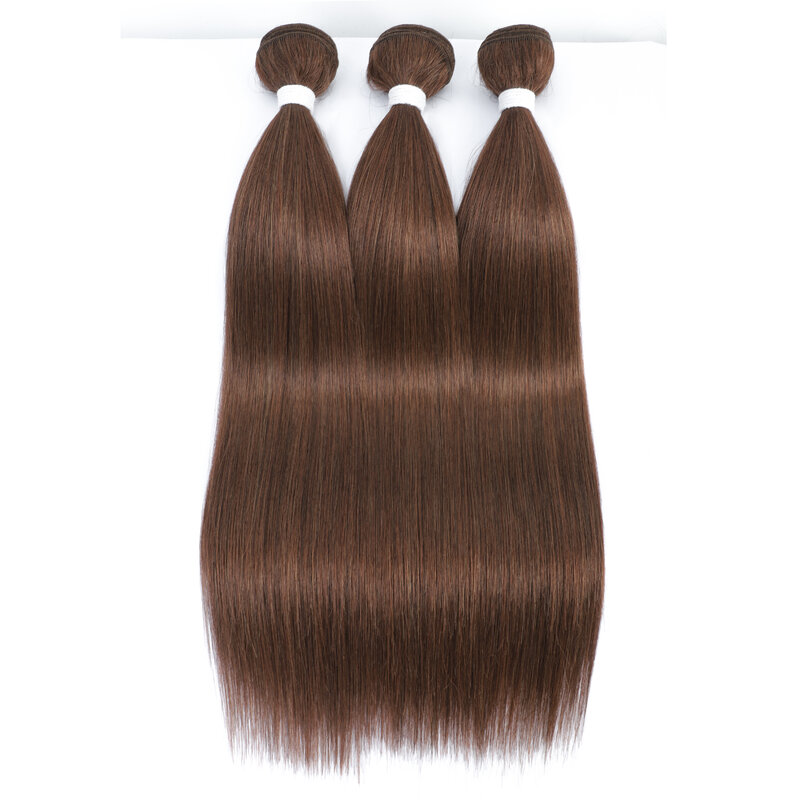 Pasma prostych włosów przedłużenia gładkie włosy typu Ombre tkania 36 Cal bardzo długa syntetyczne proste włosy pasma prostych włosów pełne do końca