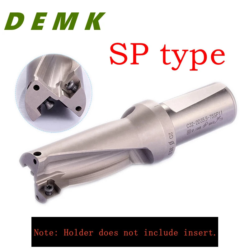 Broca de inserción en U serie SP D10-D50, 2D, 3D, 4D, 5D, taladro rápido de profundidad para cada marca, torno de maquinaria de inserción SPMG, perforación CNC