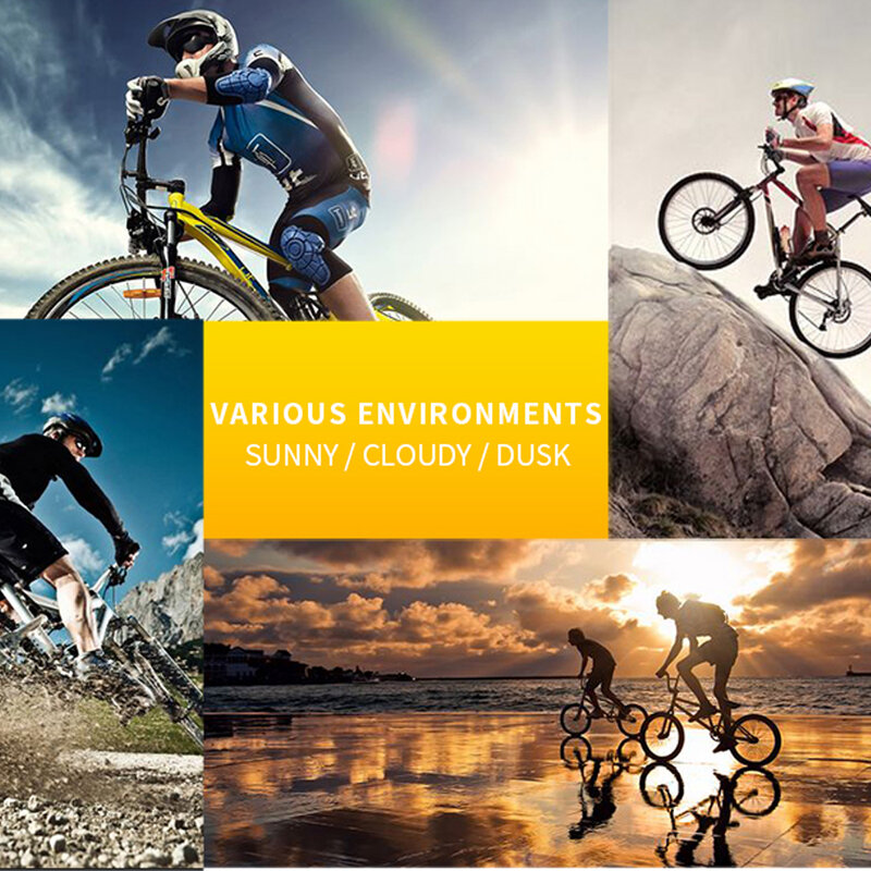 Gafas de sol de ciclismo para hombre y mujer, lentes deportivas para bicicleta de montaña y carretera, UV400