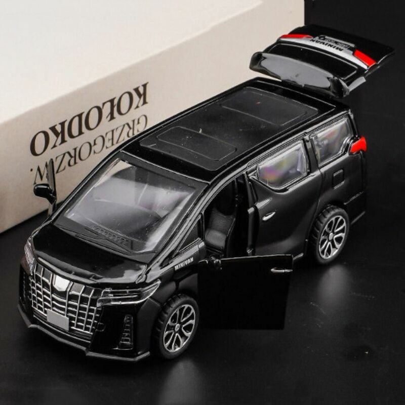 Doors Openable Vehicle Models Classical Diecast Educational Alloy Car Model Miniatures Business Pull Back Car Kids Gift