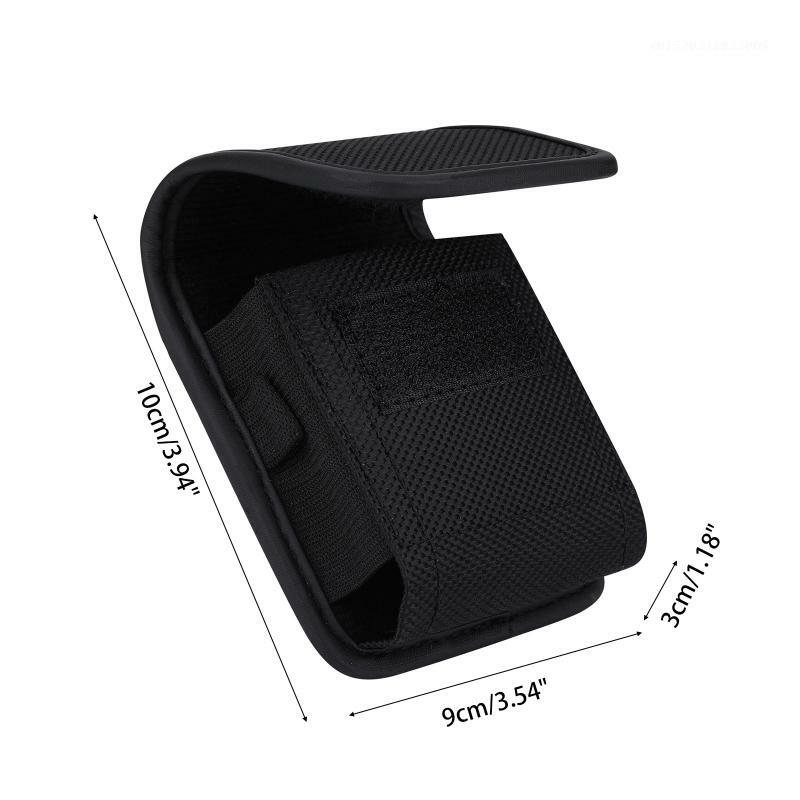 Trendy Oxford Cloth Waist Bag Simple Black Belt Pouch for Flip/Z Flip/Razr 5G Drop Shipping