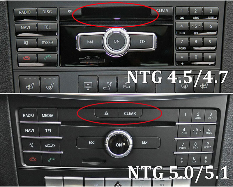 Interfaccia telecamera retromarcia per Mercedes Benz classe A B C E CLA GLA GLC GLE GLK ML W166 W176 W205 W204 W246 W253 X156 X204 W212