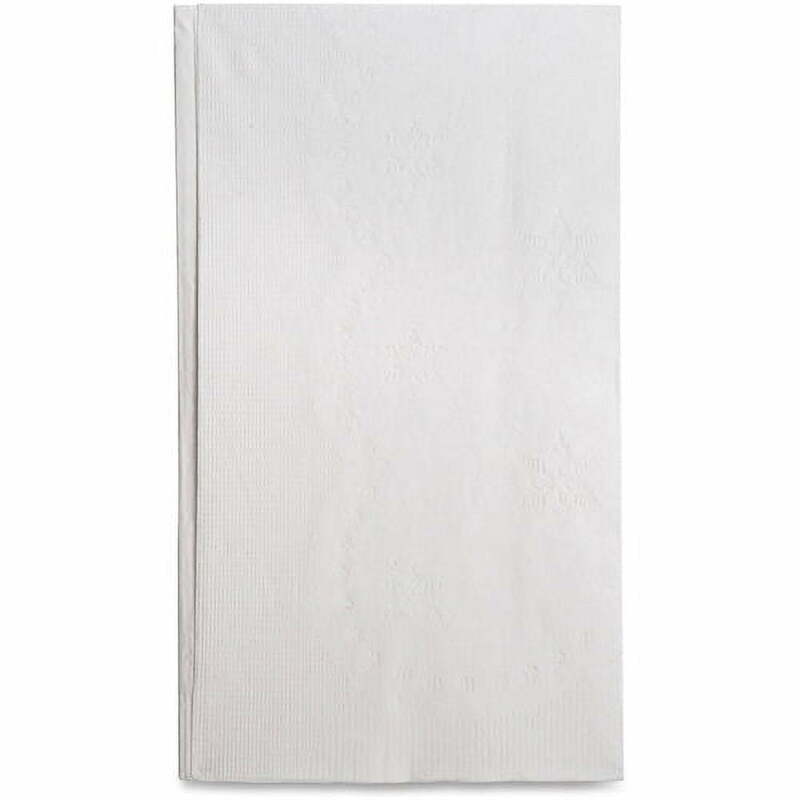Embossed Dinner Napkins, 3000 / Carton, White  Disposable tissue