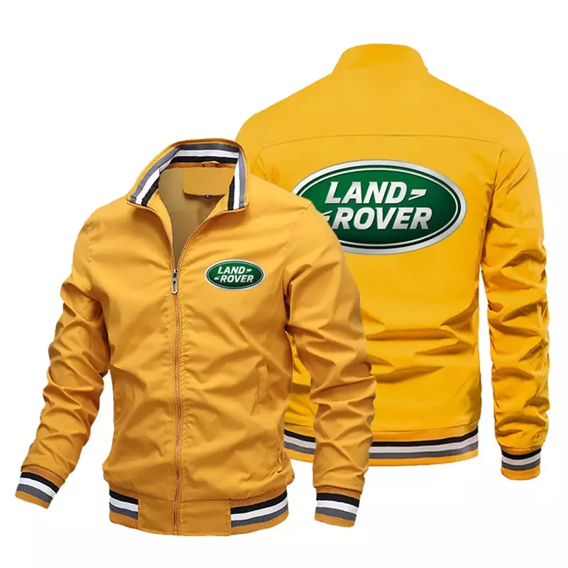 Chaqueta deportiva informal con logotipo de Land Rover, chaqueta elegante para motocicleta de carreras y bicicleta, ropa para exteriores, novedad de primavera y otoño de 2024
