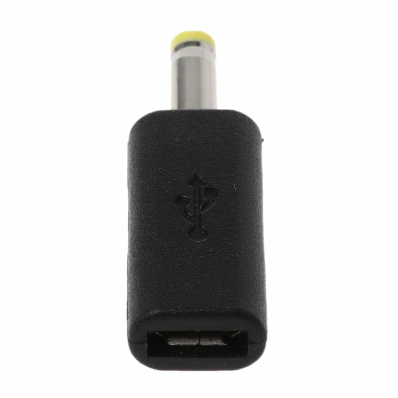 Universal micro usb para 4.0x1.7mm plugue alimentação conector adaptador carregamento para dispositivo jogos plug
