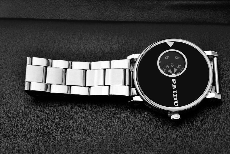メンズステンレススチールクォーツ時計,メンズ腕時計,クリエイティブ,ラグジュアリー,高品質,ファッショナブル,2019