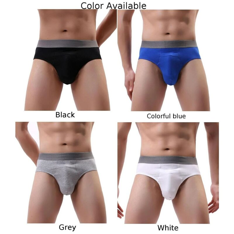 Cuecas de algodão de cintura baixa para homens, cuecas sexy, cuecas, cuecas, bolsa de protuberância macia, jockstrap, calças elásticas, biquíni, maiô