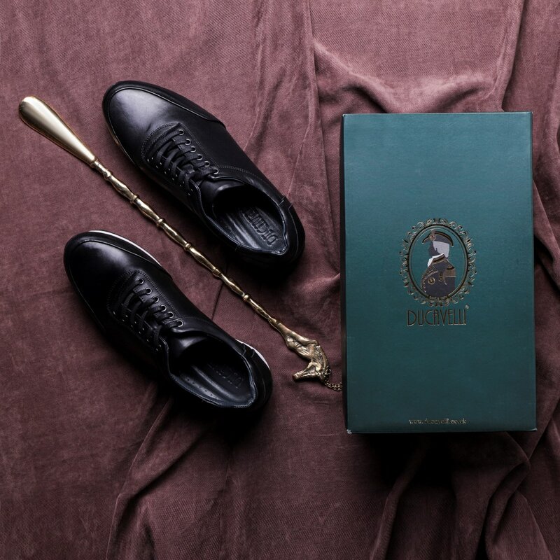Ducavelli-zapatos informales de piel auténtica para hombre, zapatillas de deporte de cuero auténtico, zapatos Premium, zapatos de lujo