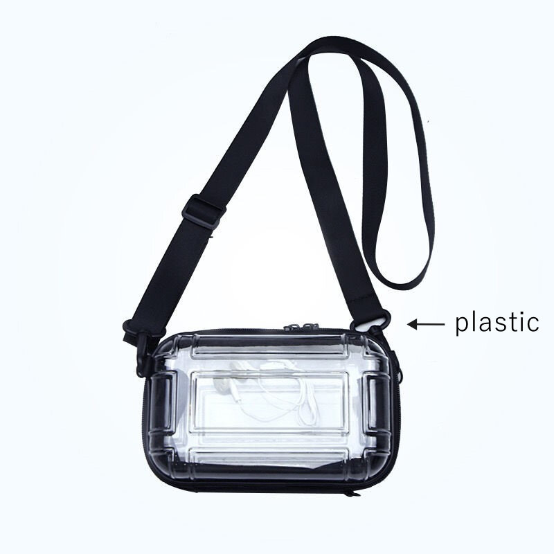 Женская сумка через плечо, прозрачная косметичка из поликарбоната, дизайнерская сумка на молнии, сумки-мессенджеры через плечо, миниатюрные сумки для макияжа