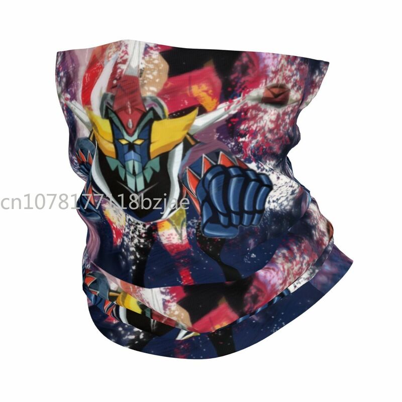 Mazinger Z-bufanda de tubo de esquí para hombres y mujeres, Bandana de invierno, calentador de cuello, polaina, UFO, Robot, Anime, cubierta facial