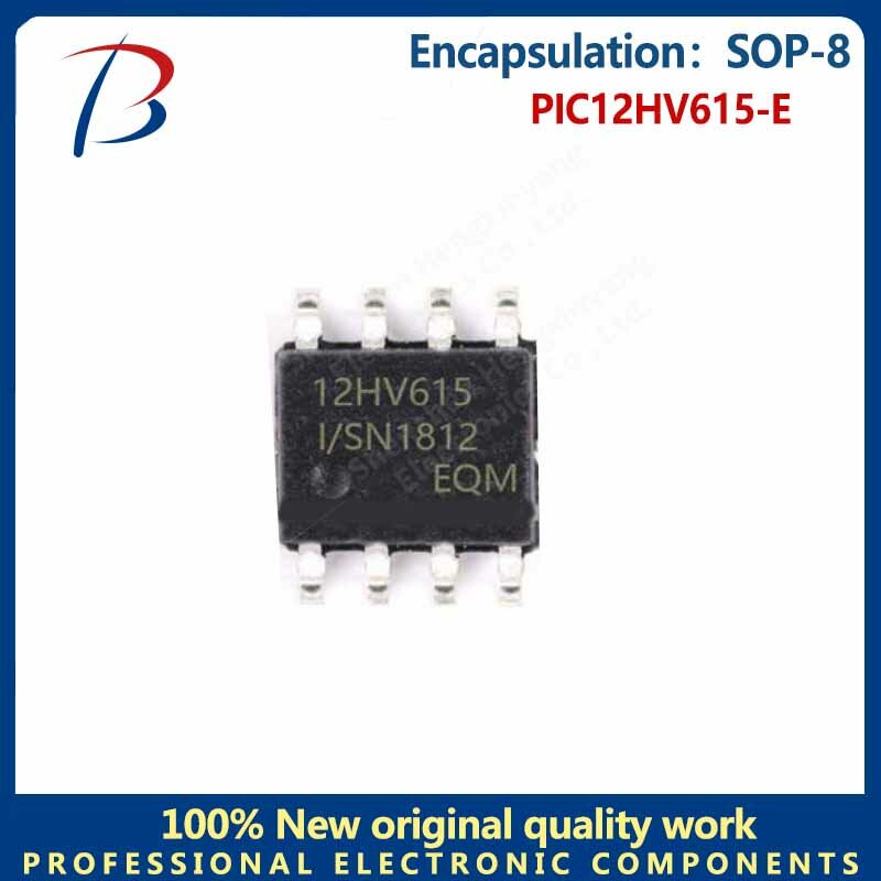 1 puce de microcontrôleur 8 bits du paquet SOP-8 de PIC12HV615-E de PCs